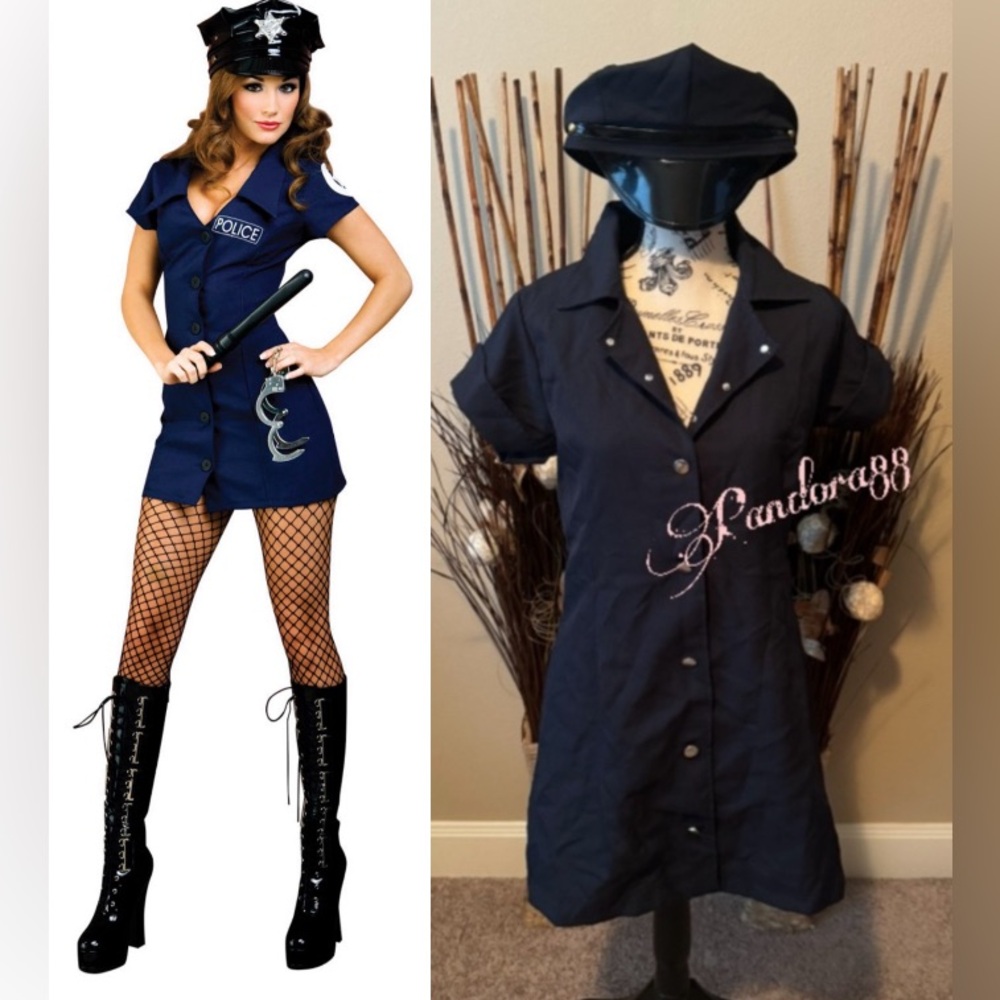 Classic Halloween police costume